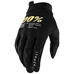 100% iTrack Gloves (Black)