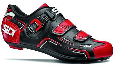 Sidi Level Road Cycling Shoes (Black/Red/White)