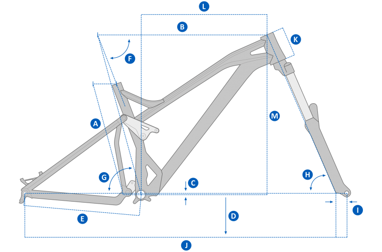 Mondraker 2017 Dune R 27.5 Frame Geometry