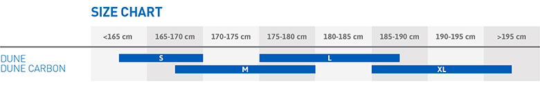 Mondraker 2017 Dune Carbon XR 27.5 Size Chart