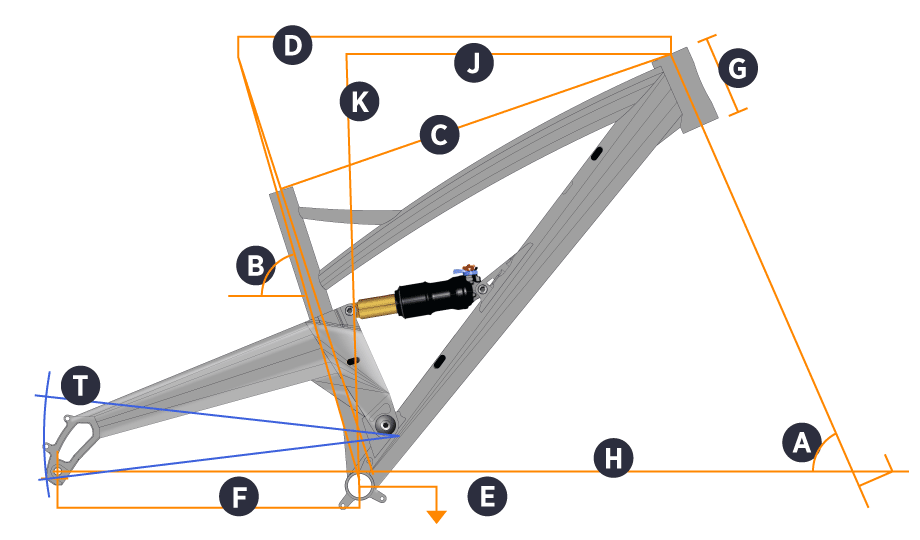 Orange 2017 Five Frame Geometry
