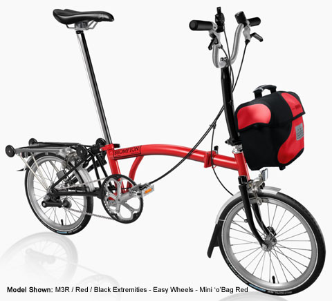 Brompton M Type Folding Bike - B Spoke  Custom Build