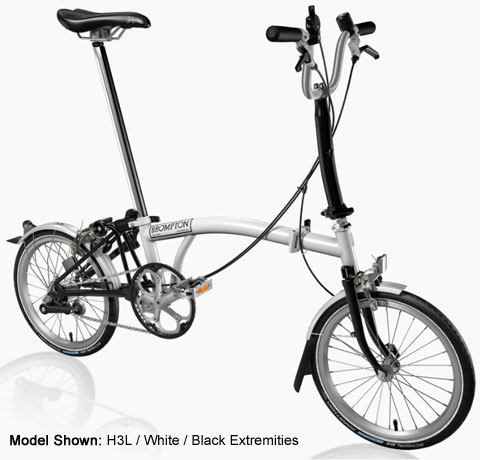 Brompton H Type Folding Bike - B Spoke Custom Build