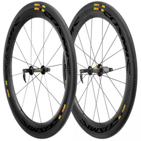 Mavic Cosmic Carbone 60 Clincher Road Wheelset inc Tyres