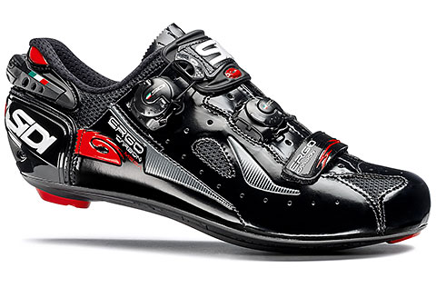 Sidi Ergo 4 Carbon Composite Mega Road Cycling Shoes (Black)