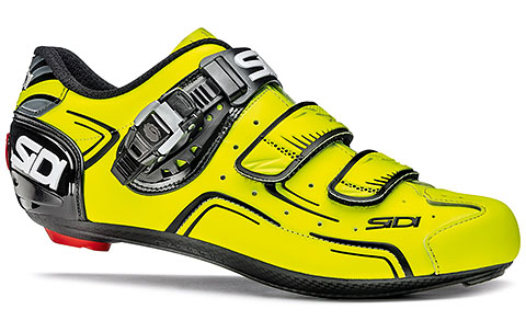 Sidi Level Road Cycling Shoes (Yellow Fluo/Black)