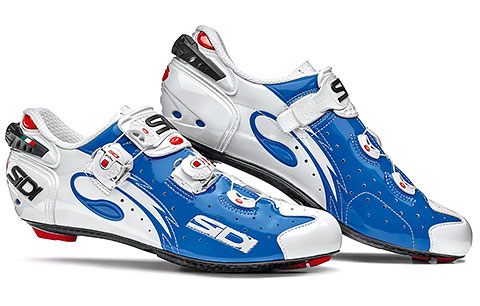 Sidi Wire Carbon Vernice Road Cycling Shoes (Blue/White)