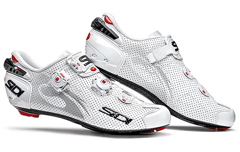 Sidi Wire Carbon Air Road Cycling Shoes (White)