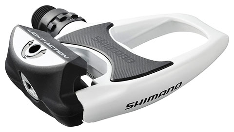 Shimano R540 (Light Action) SPD-SL Road Pedals White