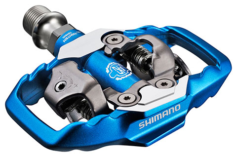 Shimano M995 XTR MTB SPD Trail Pedals Blue (2-Sided Mechanism)