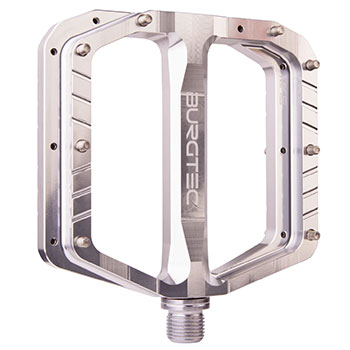 Burgtec Penthouse Flat MK5 Pedals (Silver)