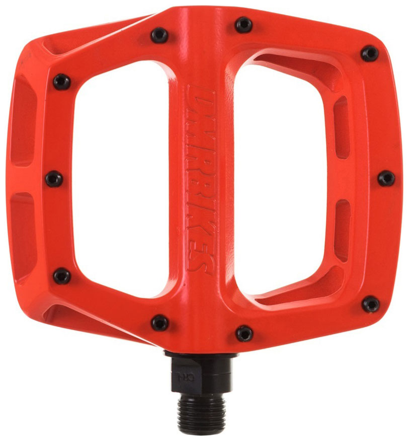 dmr v8 pedals red