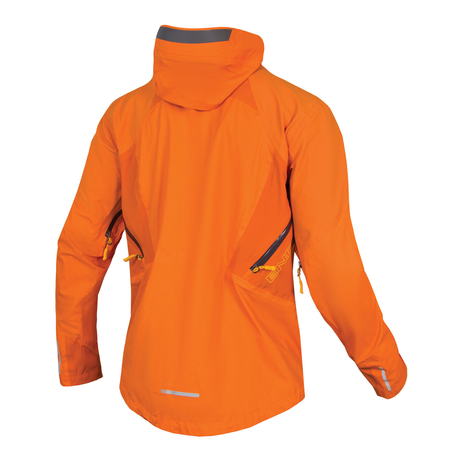 burnt orange waterproof jacket