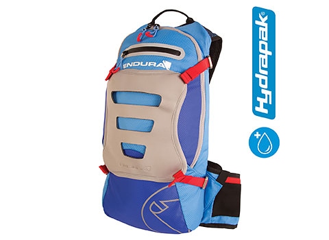 Endura SingleTrack Backpack with Hydrapak (Blue)