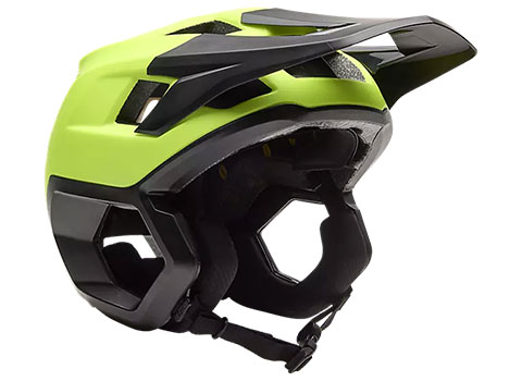 Fox Racing Dropframe Helmet (Fluorescent Yellow)