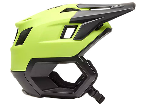Fox Racing Dropframe Helmet (Fluorescent Yellow)