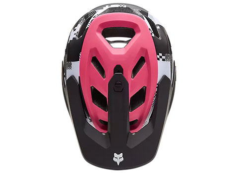 Fox Racing Dropframe Pro Digi Image Helmet (Black/White)
