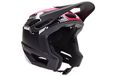 Fox Racing Dropframe Pro Digi Image Helmet (Black/White)