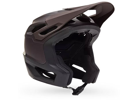 Fox Racing Dropframe Pro Grid Helmet (Cocoa Brown)