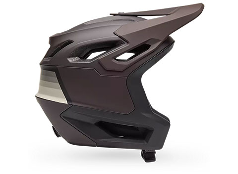 Fox Racing Dropframe Pro Grid Helmet (Cocoa Brown)