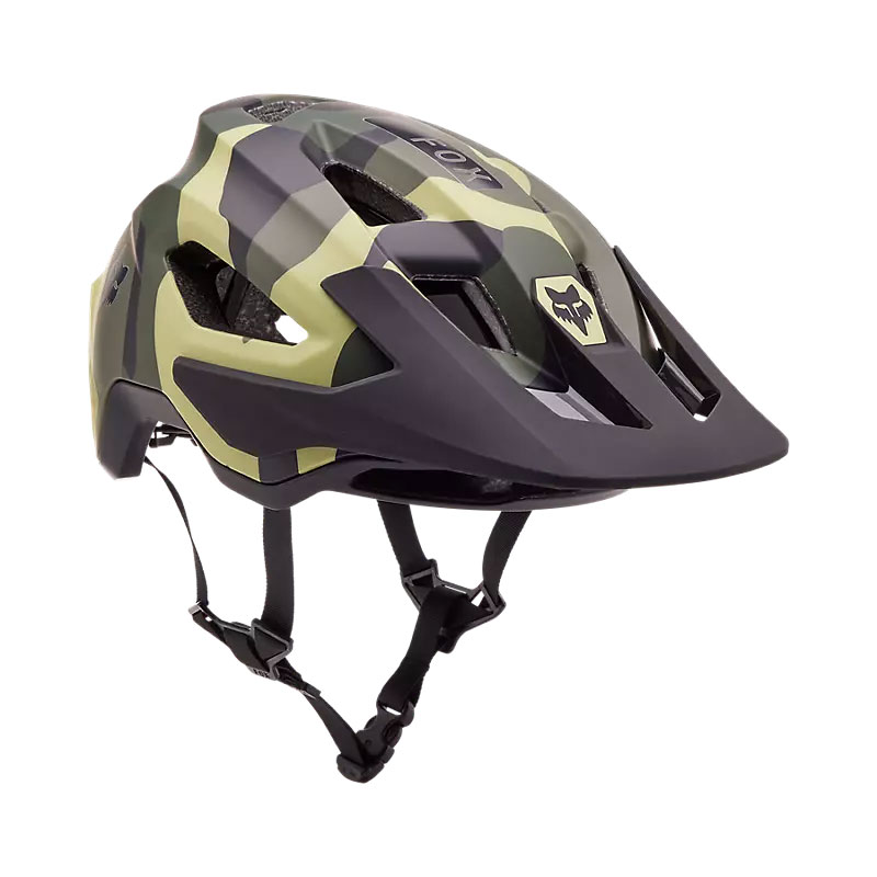 Fox Speedframe Camo Helmet Green Camouflage