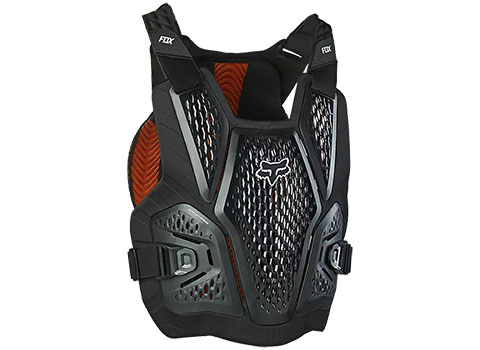 Fox Racing Raceframe Impact Soft Back CE D3O Chest Guard (Black)