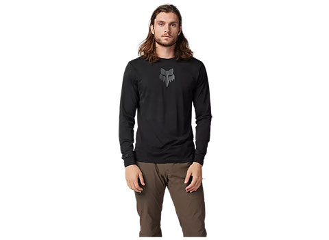 Fox Racing Ranger TruDri Long Sleeve Jersey (Black)
