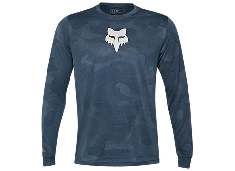 Fox Racing Ranger TruDri Long Sleeve Jersey (Dark Vintage Blue)