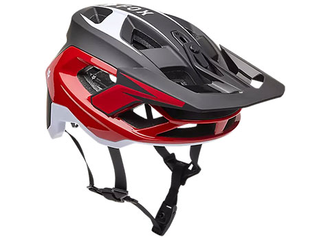 Fox Racing Speedframe Pro Defy Helmet (Fluorescent Red)