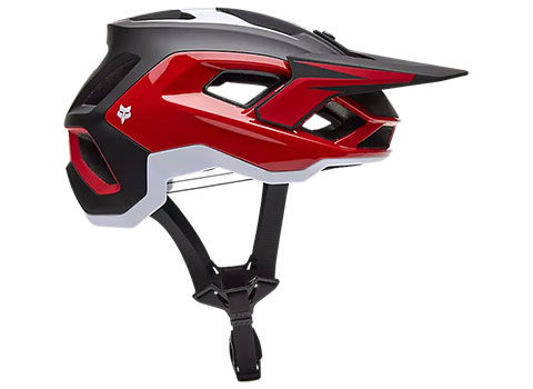 Fox Racing Speedframe Pro Defy Helmet (Fluorescent Red)