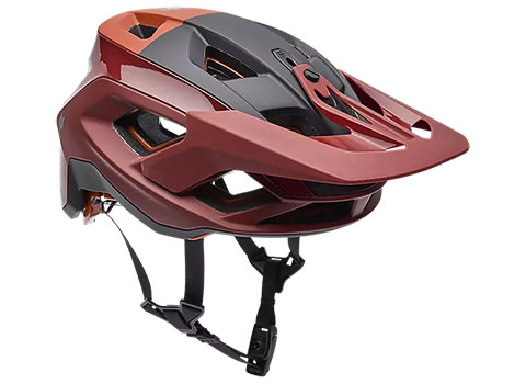 Fox Racing Speedframe RS Paranoid Helmet (Rust Brown)