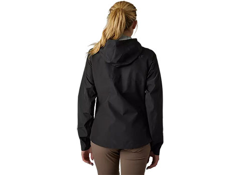 Fox Racing Womens Ranger 2.5-Layer Water Jacket (Black)
