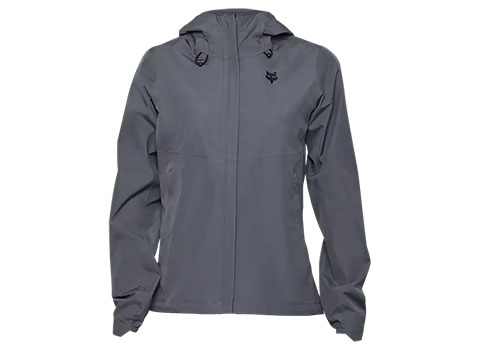 Fox Racing Womens Ranger 2.5-Layer Water Jacket (Graphite Grey)