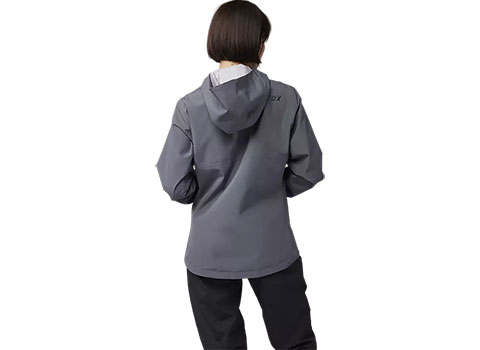 Fox Racing Womens Ranger 2.5-Layer Water Jacket (Graphite Grey)