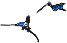 Hope Tech 4 V4 Brake - No Rotor (Black/Blue)
