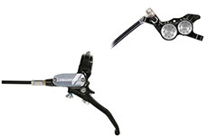 Hope Tech 4 V4 Brake - No Rotor (Black/Silver)