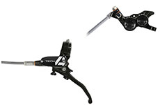 Hope Tech 4 V4 Brake Braided - No Rotor (Black/Black)