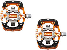 Hope Union Gravity Clip Pedals (Orange)