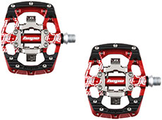 Hope Union Gravity Clip Pedals (Red)