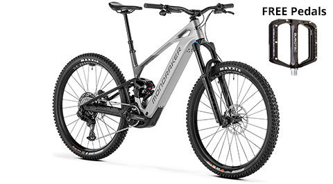 Mondraker 2026 Crafty Carbon R (Golden Silver) with Free Burgtec Pedals