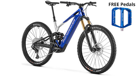 Mondraker 2026 Crafty Carbon RR (Admiral Blue) with Free Burgtec Pedals