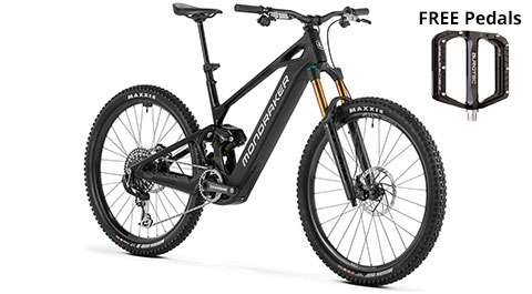 Mondraker 2026 Crafty Carbon RR SL (Superblack) with Free Burgtec Pedals