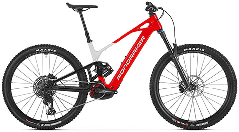 Mondraker 2026 Crafty Carbon R (Chili Red) with Free Burgtec Pedals