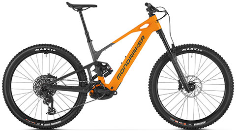 Mondraker 2026 Crafty Carbon S (Atomic Orange) with Free Burgtec Pedals