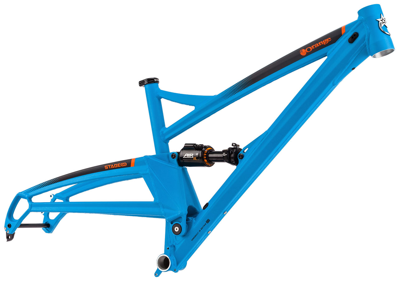 Orange Stage Evo 2022 Frame 29er Including rear shock