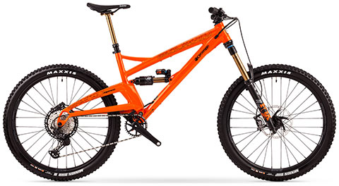 Orange 2023 Alpine Evo Factory 27.5