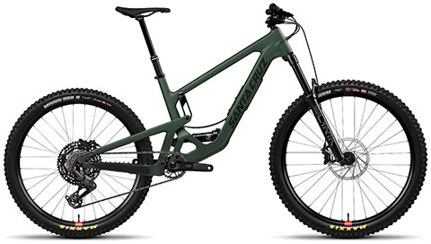 Santa Cruz 2026 Bronson Carbon C 70 (Matte Poblano Green)