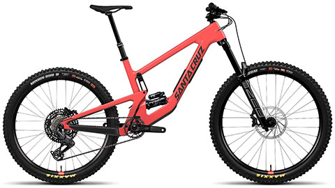 Santa Cruz 2026 Nomad Carbon C 70 (Gloss Coral)