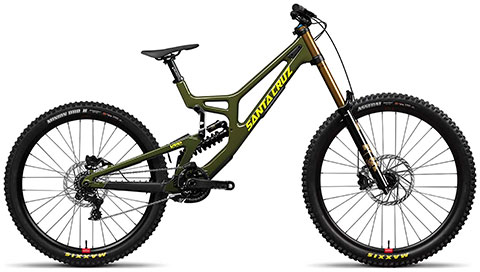 Santa Cruz 2027 V10 8 Carbon CC X01 (Gloss Kelp Green)