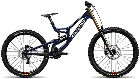 Santa Cruz 2027 V10 8 Carbon CC X01 (Gloss Liquid Blue)
